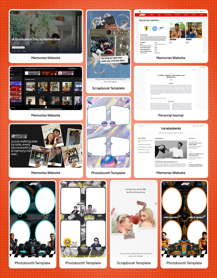 Your way to showcase your moments